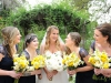 Bride and Bridesmaids with Bouquets