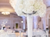 Elevated Hydrangea and Roses Centerpiece