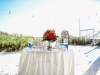 Sweetheart Table with Bridal Bouquet