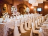 Vintage-Look Wedding with Guest Table Centerpieces
