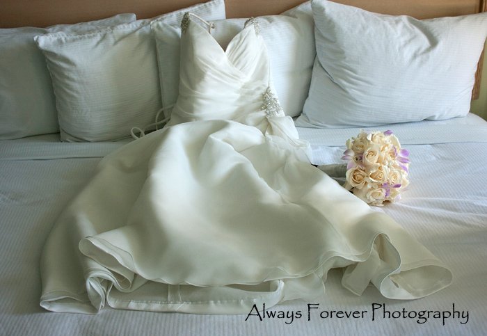 dress-and-bouquet