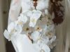 All White Bridal Bouquet of Phalaenopsis Orchids