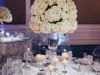 Elevated Guest Table Centerpiece with Blingy Candle Holders