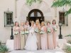 Bride with Bridesmaids Featuring All-White Bouquets