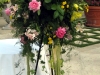 Ceremony flower arrangements
