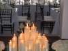 Candel light wedding-fireplace