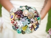 jewel- bridal bouquet