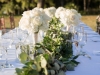 Head Table with Garland of Silver Dollar and Ruscus