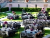 Ringling-courtyard-wedding-reception-in-silver-and-purple
