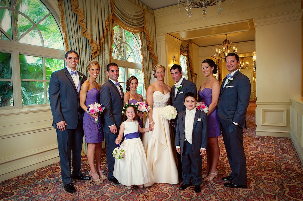 bridal party, Ritz Carlton Sarasota