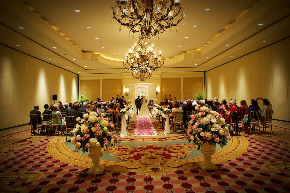 Beautiful Jewish Ceremony in the Ritz Ballroom