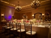 Ritz Carlton Ballroom with Feasting Tables and Elevated Arrangments