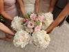Bridesmaids Bouquets with Hydrangea and Roses