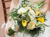 Bridal Bouquet with Cala lilies, Roses, and more