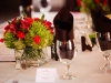 Powel Crosley Estate, hot pink and lime green wedding centerpiece