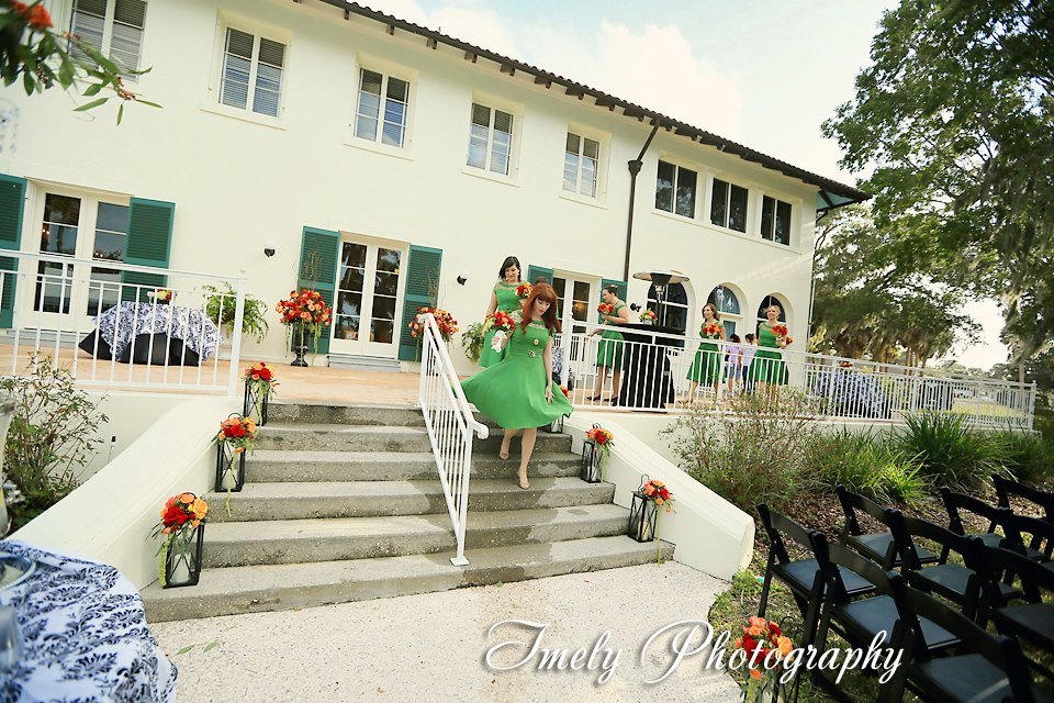 Phillipi Estates Park with bridesmaids