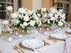 Feasting Table in Blush and White with Candles