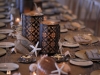 Shells and Candles for Table