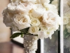 All White Roses Bridal Bouquet