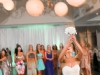 Bridal bouquet toss